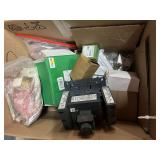 Schneider Electric Disconnect Switch 600 V & Various Control Relays with Other Parts