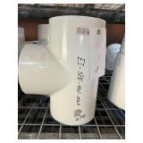 (3) 6" PVC Tee (Slip)