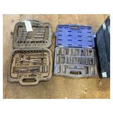 Partial Set of NAPA Impact Sockets & Partial Set of Huskey Impact Sockets
