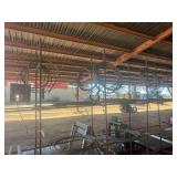 Contents of Rack - Cables, Scrap Metal