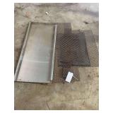 Expanded Metal & Stainless Steel Counter Cover