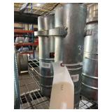 (2) Pierce Fittings 4" Male Twist Lock x 4" Hose Bead Connector