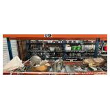 Contents of Shelf - Various Z Brackets, L Brackets, Shims, & Flat Fittings