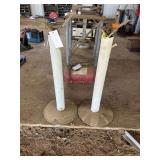 (2) Homemade Adjustable Stands