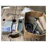 Assortment of Electrical Parts and Pipe Fittings