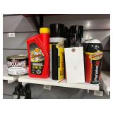 (4) Penetro 90, (5) 5th Wheel Lube, (3) 1 Quart QW-20, & Herculine Bedliner