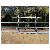 Metal Irrigation Pipe Rack with Contents - Pipe 45