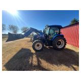 New Holland Work Master 105 with Loader & Bucket | Hours: 2,327 | Tractor Serial: NH1513984