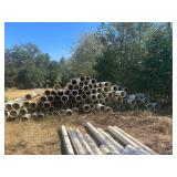 (120±)12" PVC Pipes - 248" Long (Used)