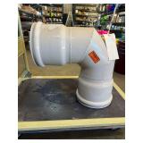 (1) 8" 90° UPS Metal Elbow with Rubber Gasket
