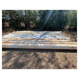 (12) 12" PVC Pipes - 248" Long (Used)