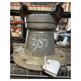 (1) Metal Rainbow Reducing Flange - 8" & 6"