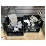 (4) 4"x4"x2" PVC Junction Boxes, (1) 4"x4"x4" PVC Junction Box, & Various Other Boxes