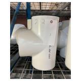 (3) 6" PVC Tee (Slip)