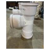 (1) 8" Metal Tee Joint with Rubber Seals 25" Long