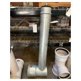 (1) Pierce Fittings Galvanized IPS Cap Riser (Female) 8"