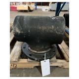 (1) Metal Weld-On Tee Fitting with Bolt-On Flange for Tee