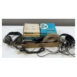 Headphones and Reels of Tape