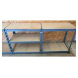Pair of Garage Utility Shelves