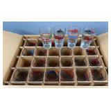 24 Nascar Race Glasses
