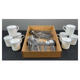 Corning Coffee Cups & Flatware