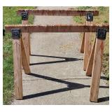 Wooden SawHorses