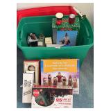 Nativity Set, Christmas Lights, & Christmas Ornaments