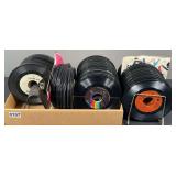 Variety of 45 Records