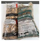 3 Bags of Hickory Woodchips