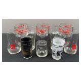 Coke and Coney Island Glasses