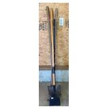 Hoe, Spade Shovel, Scraper, & Brush