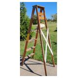 6 Foot Wooden Step Ladder