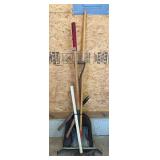 Scoop Shovel, Splitting Axe, & Assorted Hand Tools