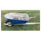 Rubber Tire Wheel Barrow