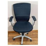 Navy Rolling Office Chair