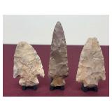 (3) Arrowheads