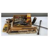 Black and Decker 5 Piece Saw Assortment, Lug Wrench, Sunpro Reader, & Tools