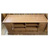 Wooden Entertainment Credenza