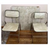 Card Table and Chairs