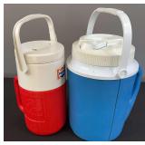 Drinking Thermos and Pizza Hut Relief Pitcher