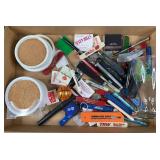 Coasters, Glass, Matches, and Pocketknives