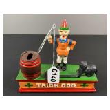 Trick Dog Mechanical Coin Bank