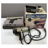 9” Electric Orbital Waxer Polisher, Vista IV Power Supply, & B&D Electric Impact Driver