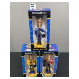 Michael Waltrip, Dale Earnhardt Jr, Steve Park Bobble Heads