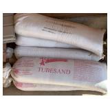 5 Bags of Tube Sand 70lbs each