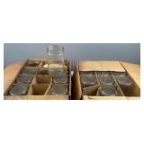 Large Wind Shield Wiper Glass Jars