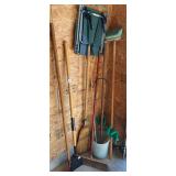 Corner Lot of Lawn & Garden Tools