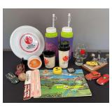 Corvette and 1982 Worlds Fair Cups, Toy Cars,Trinkets, and Preview to Walt Disney World