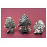 (3) Arrowheads