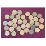 Wheat Pennies & British Cents